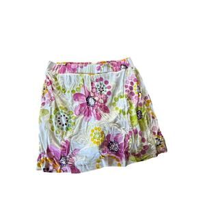 Line Up pink and green floral print bubble golf‎ skort athletic wear tennis